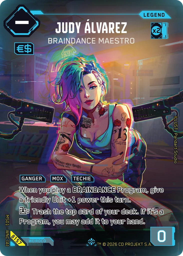 Judy Álvarez — Braindance Maestro — Welcome to Night City — Beta (β157)