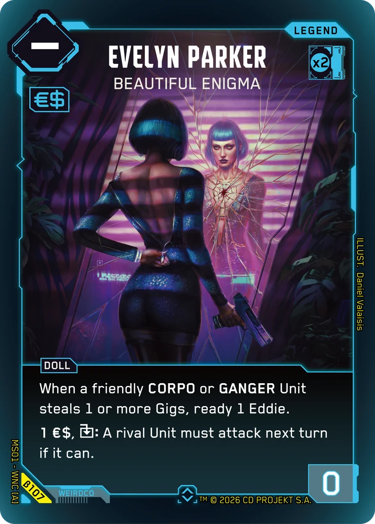 Evelyn Parker — Beautiful Enigma — Welcome to Night City — Beta (β107)