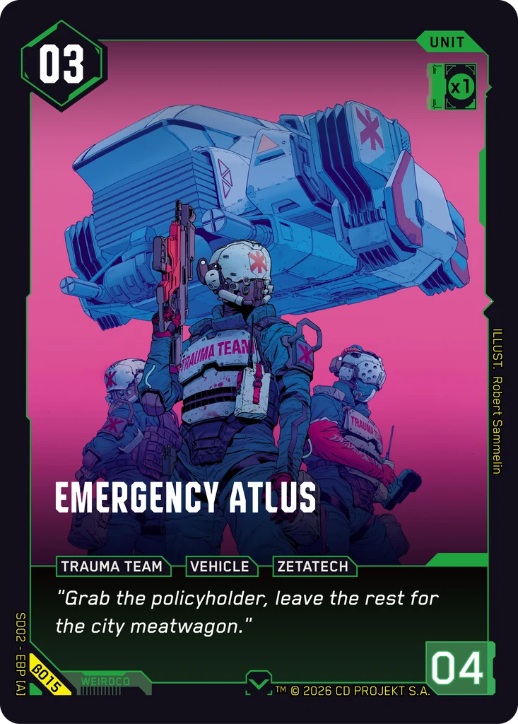 Emergency Atlus — Embracing Power — Beta Starter Deck (β015)