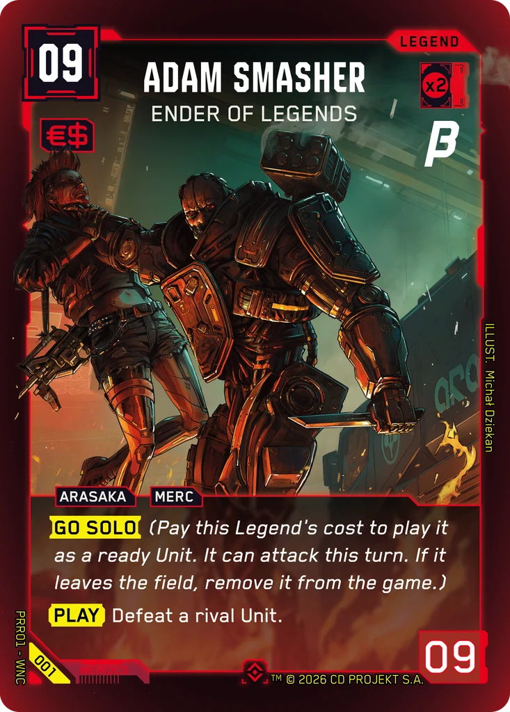 Adam Smasher — Ender of Legends — Pre-Release Beta (001)