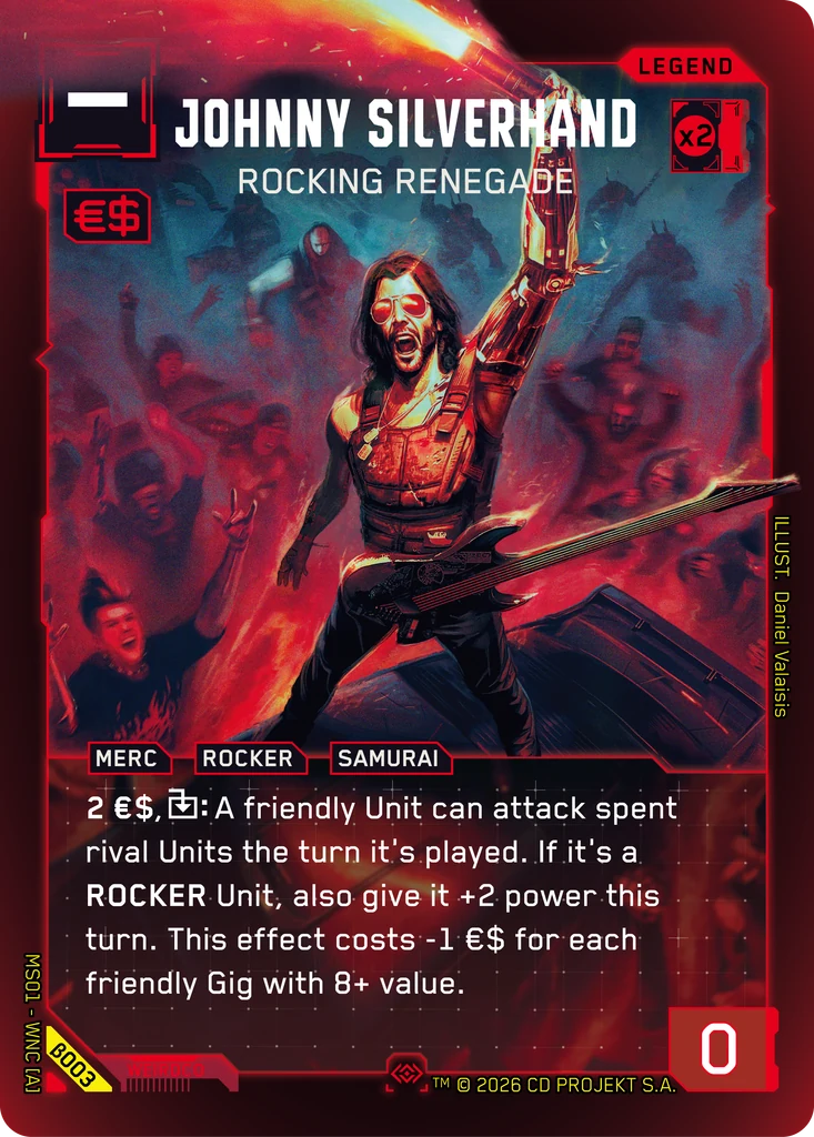 Johnny Silverhand — Rocking Renegade — Welcome to Night City — Beta (β003)