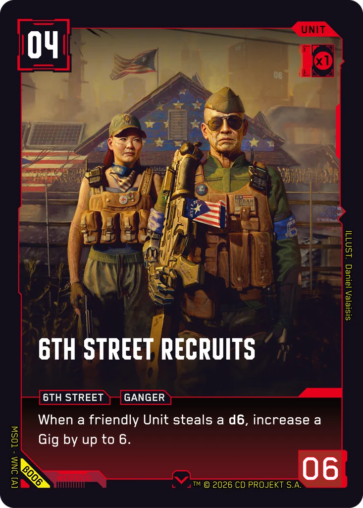 6th Street Recruits — Welcome to Night City — Beta (β006)