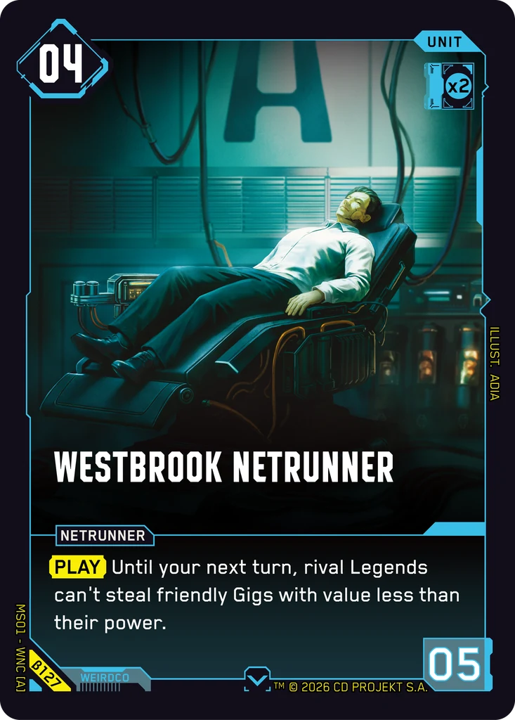 Westbrook Netrunner — Welcome to Night City — Beta (β127)