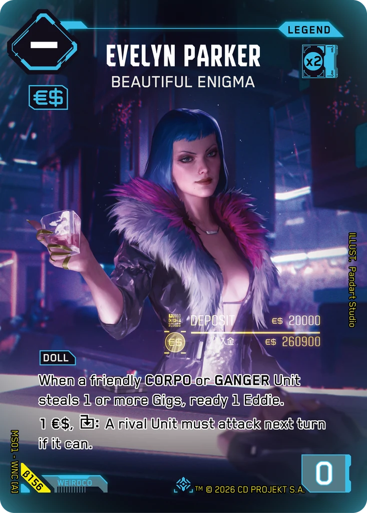 Evelyn Parker — Beautiful Enigma — Welcome to Night City — Beta (β156)