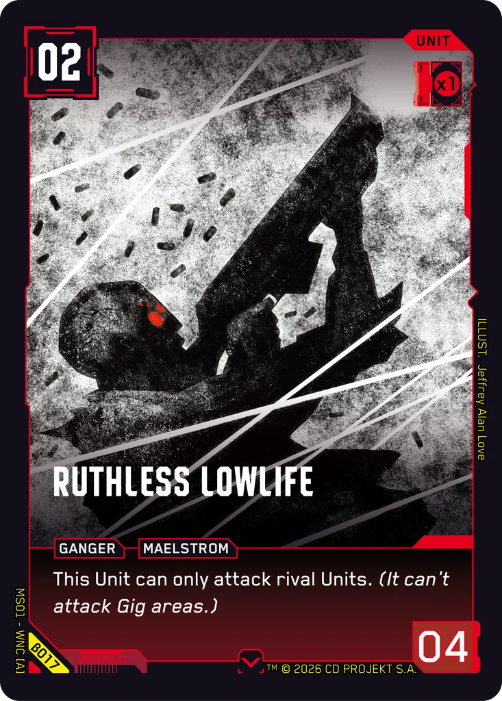 Ruthless Lowlife — Welcome to Night City — Beta (β017)