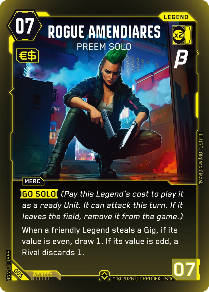 Rogue Amendiares — Preem Solo — Pre-Release Beta (005)
