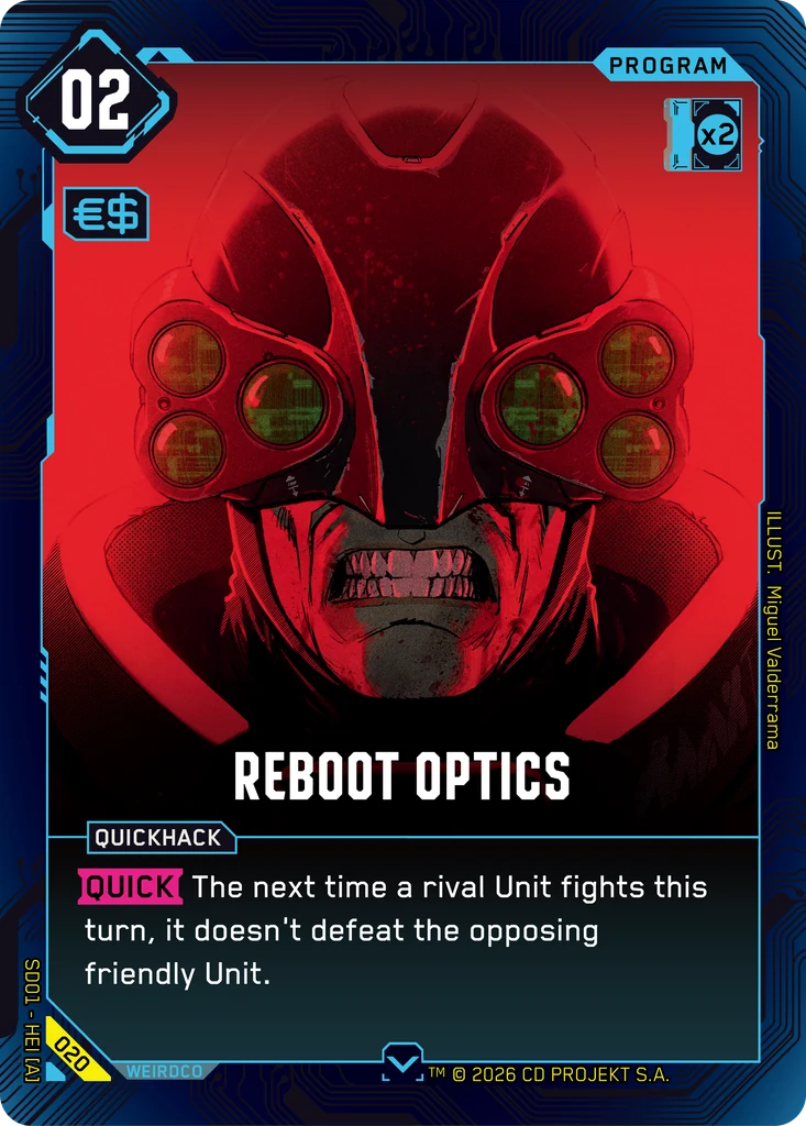Reboot Optics — The Heist — Retail Starter Deck (020)