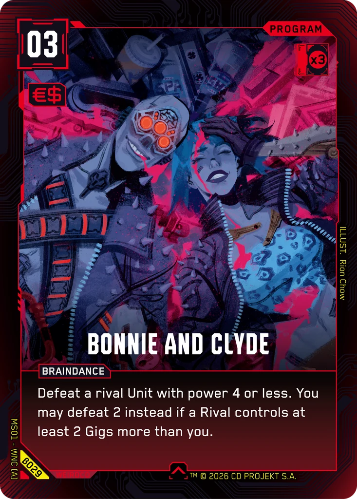 Bonnie and Clyde — Welcome to Night City — Beta (β029)