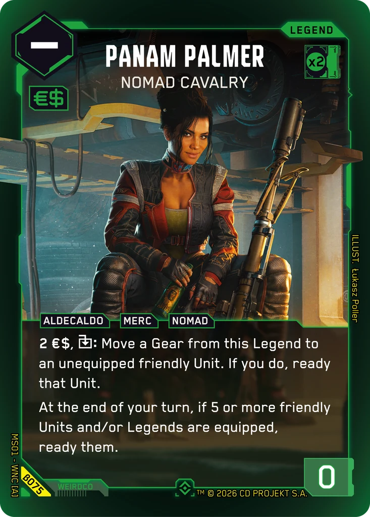 Panam Palmer — Nomad Cavalry — Welcome to Night City — Beta (β075)