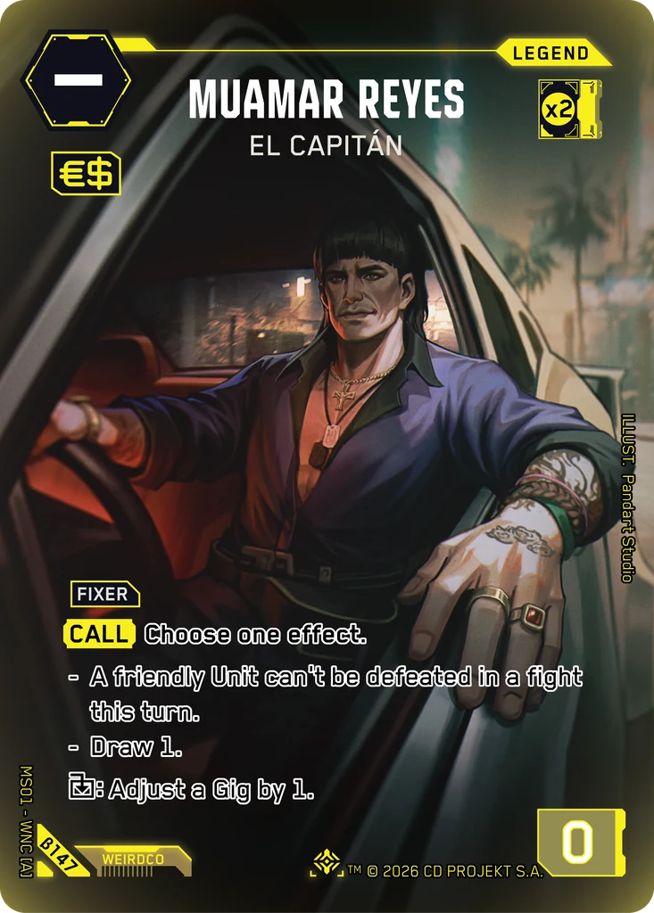 Muamar Reyes — El Capitán — Welcome to Night City — Beta (β147)