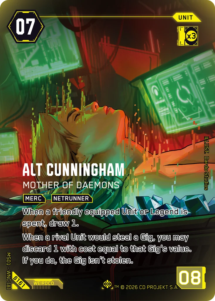 Alt Cunningham — Mother of Daemons — Welcome to Night City — Beta (β161)