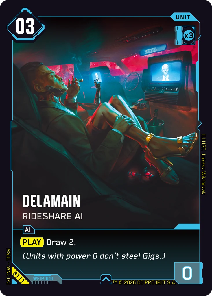 Delamain — Rideshare AI — Welcome to Night City — Beta (β111)