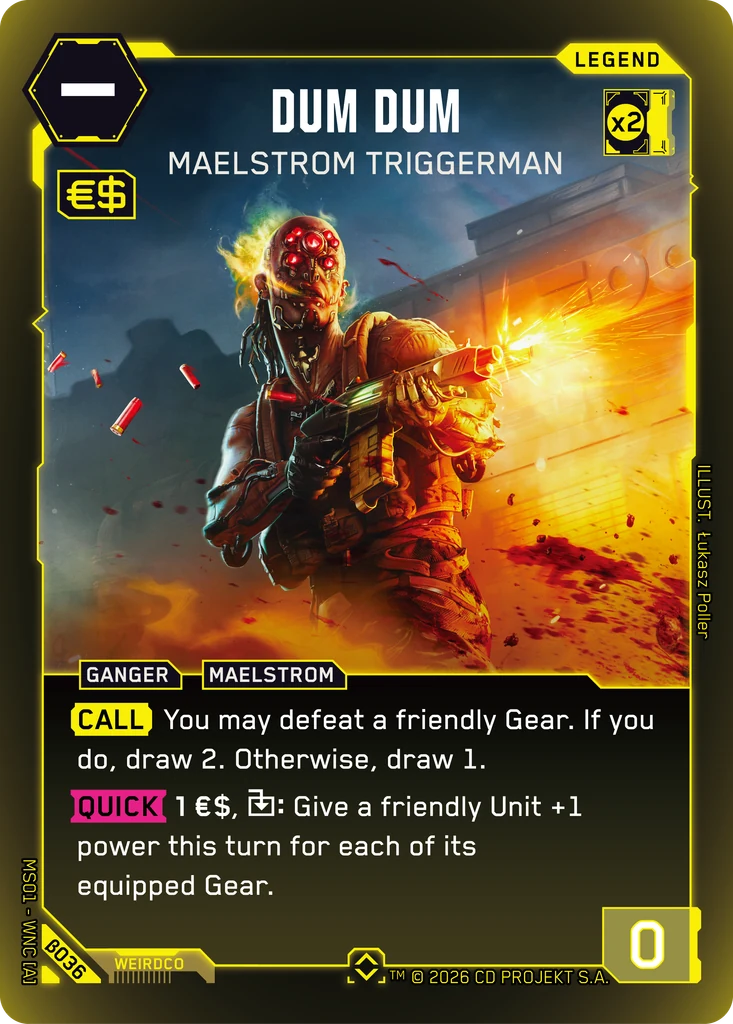 Dum Dum — Maelstrom Triggerman — Welcome to Night City — Beta (β036)
