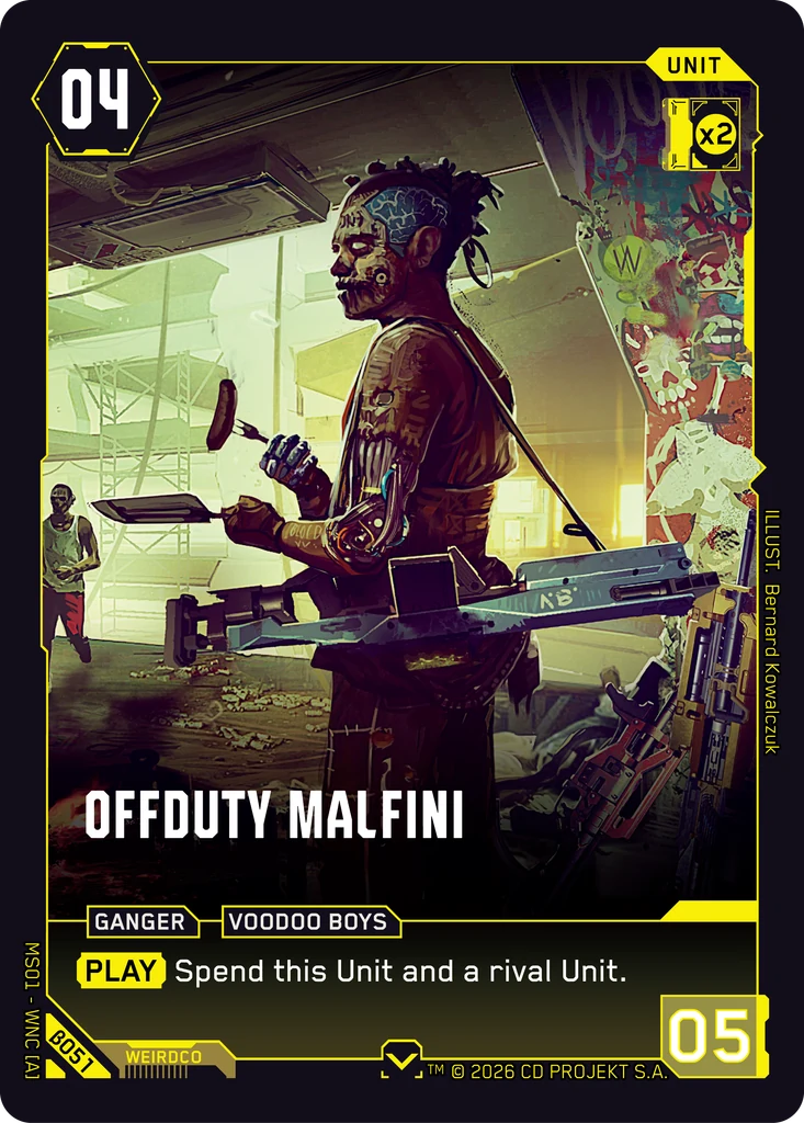 Offduty Malfini — Welcome to Night City — Beta (β051)