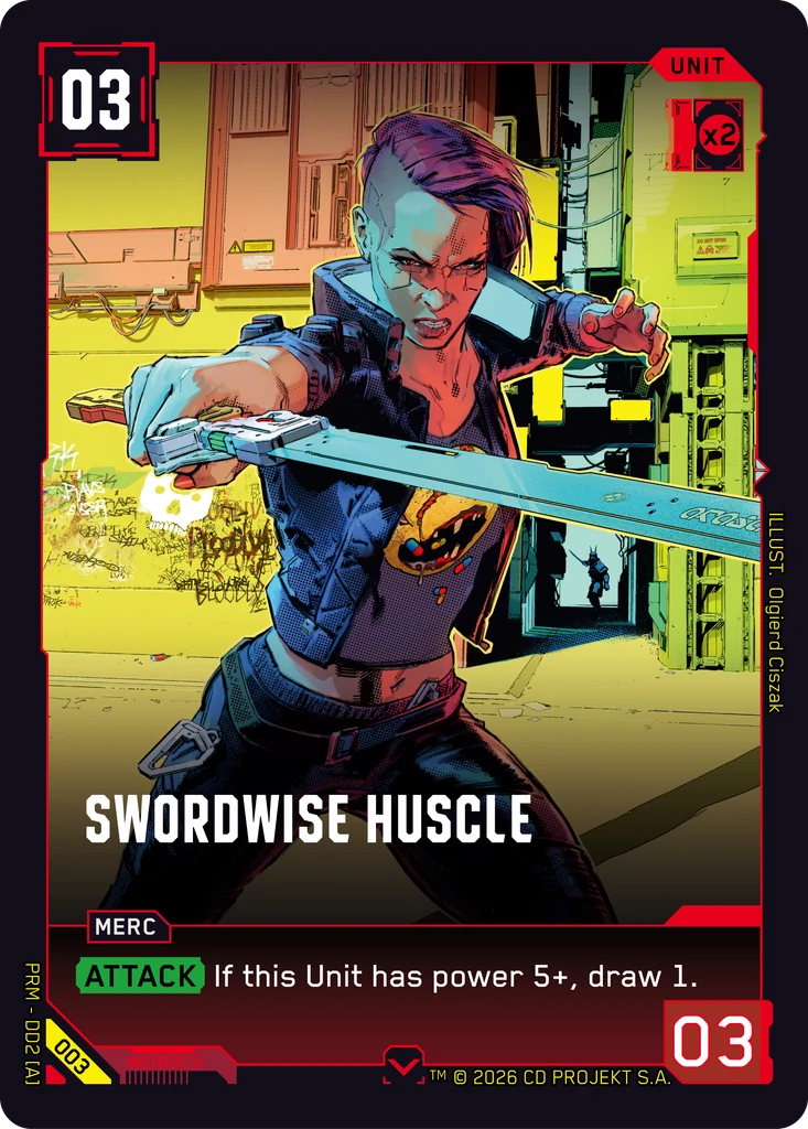 Swordwise Huscle — Arasaka Demo Deck (003)