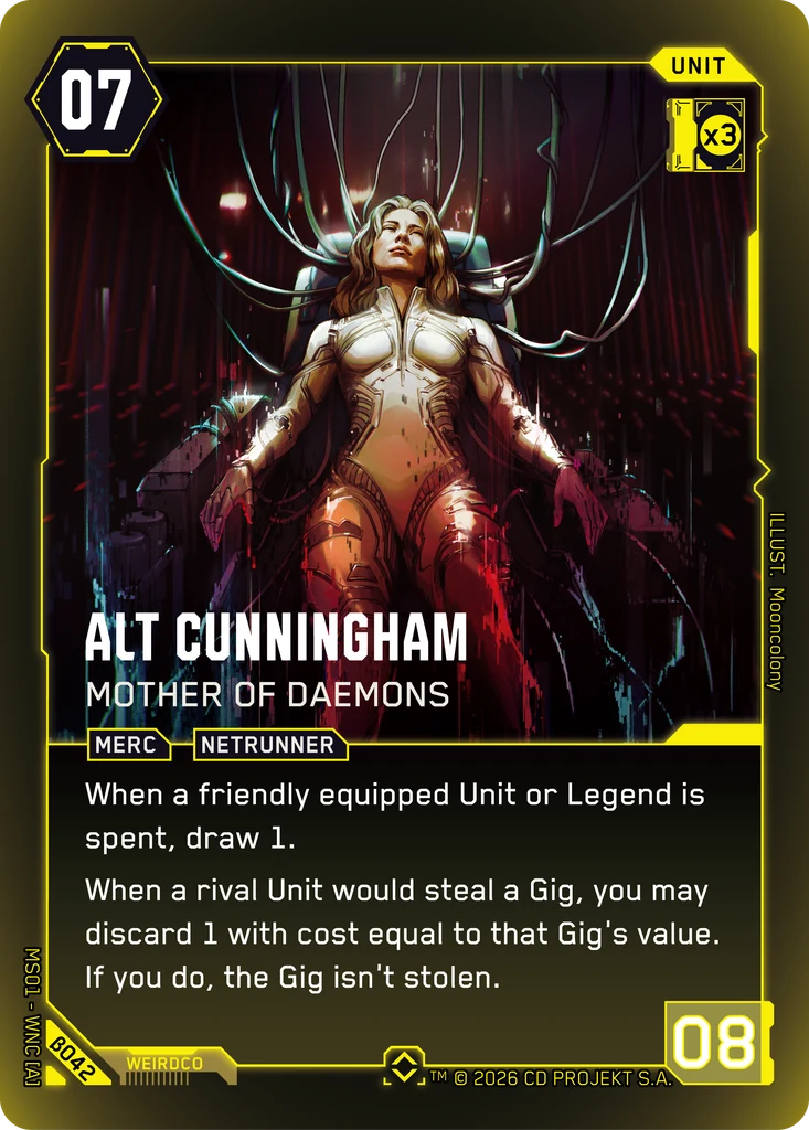 Alt Cunningham — Mother of Daemons — Welcome to Night City — Beta (β042)