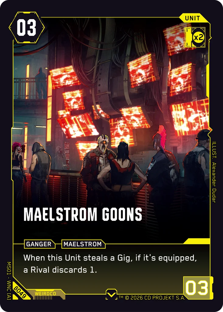 Maelstrom Goons — Welcome to Night City — Beta (β049)