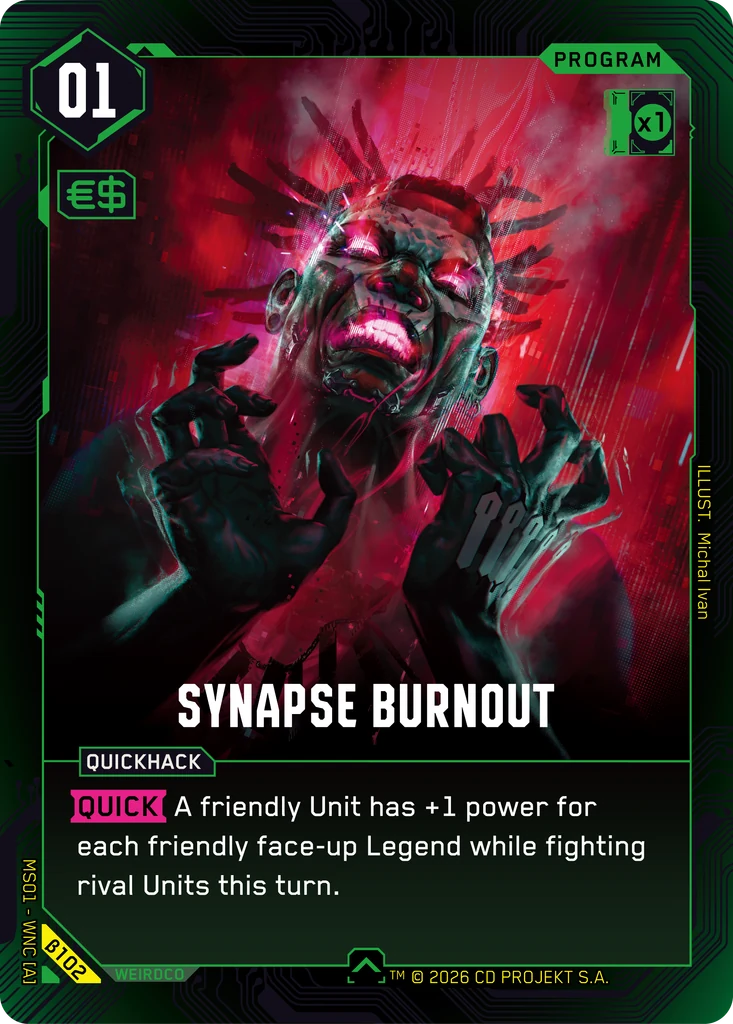 Synapse Burnout — Welcome to Night City — Beta (β102)