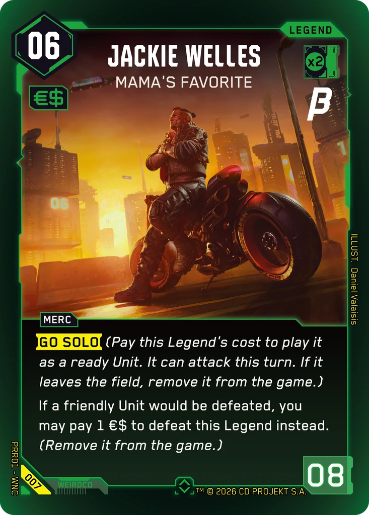 Jackie Welles — Mama's Favorite — Pre-Release Beta (007)