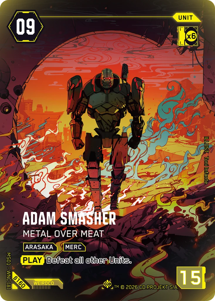 Adam Smasher — Metal Over Meat — Welcome to Night City — Beta (β160)