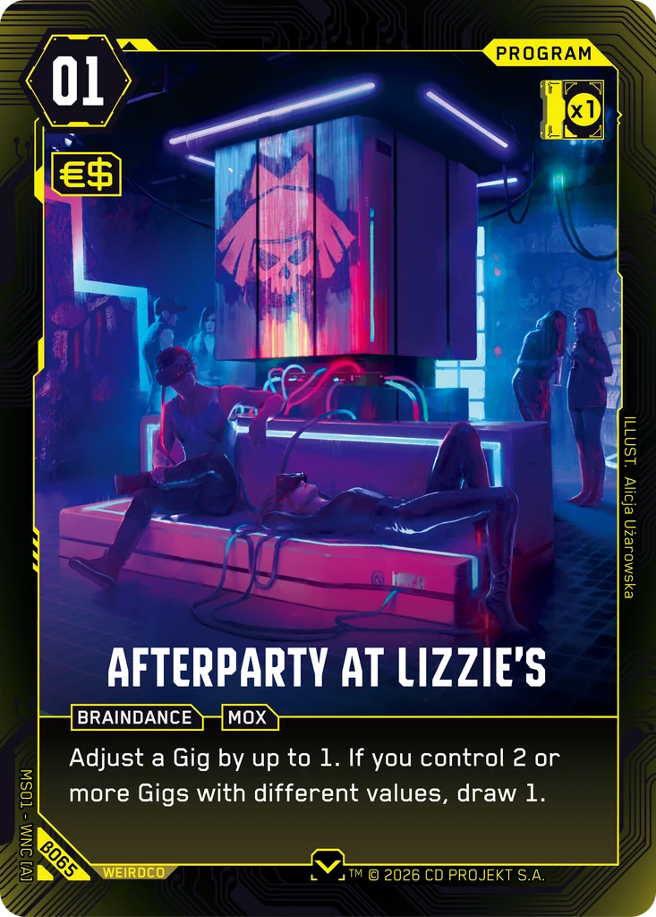 Afterparty at Lizzie's — Welcome to Night City — Beta (β065)