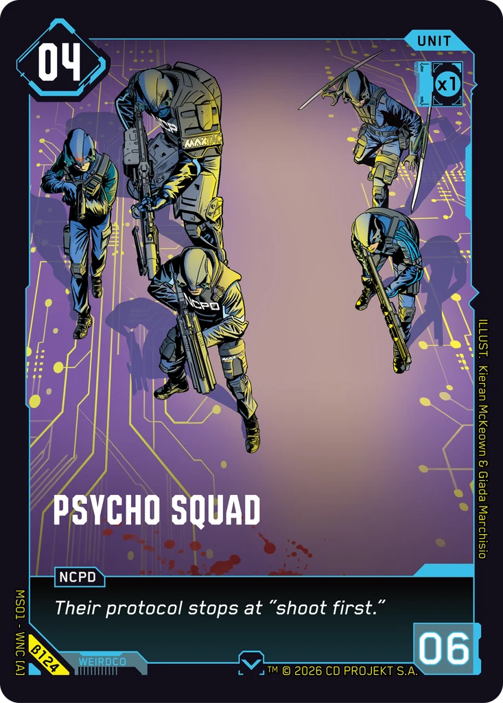 Psycho Squad — Welcome to Night City — Beta (β124)