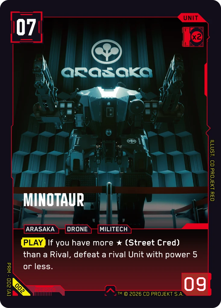 Minotaur — Arasaka Demo Deck (002)