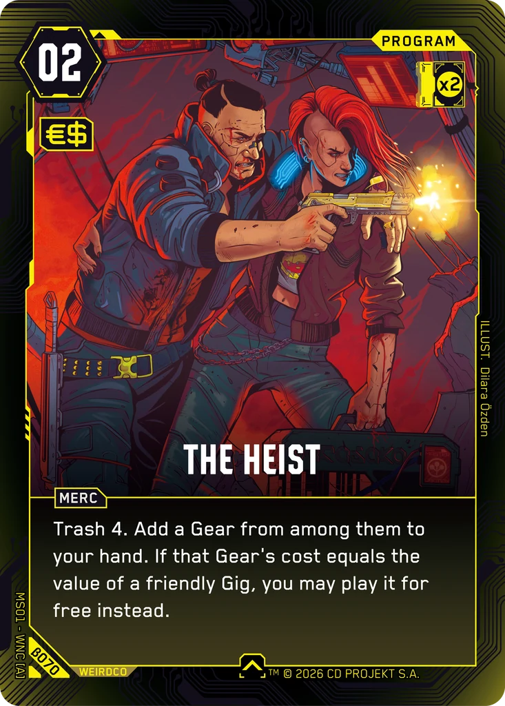 The Heist — Welcome to Night City — Beta (β070)