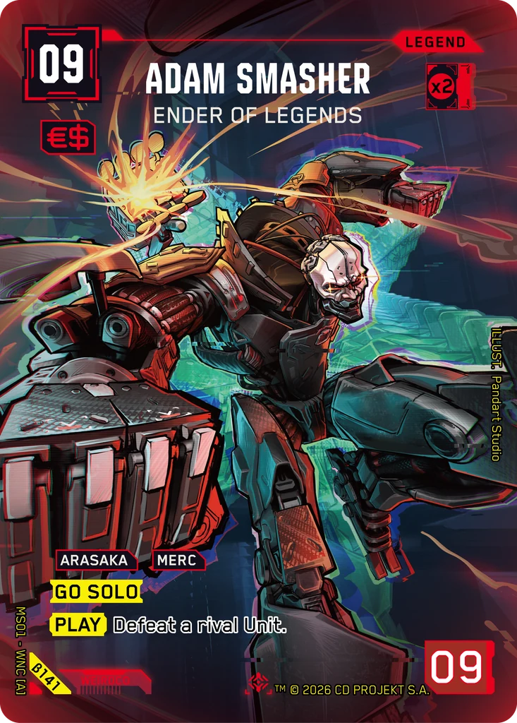 Adam Smasher — Ender of Legends — Welcome to Night City — Beta (β141)