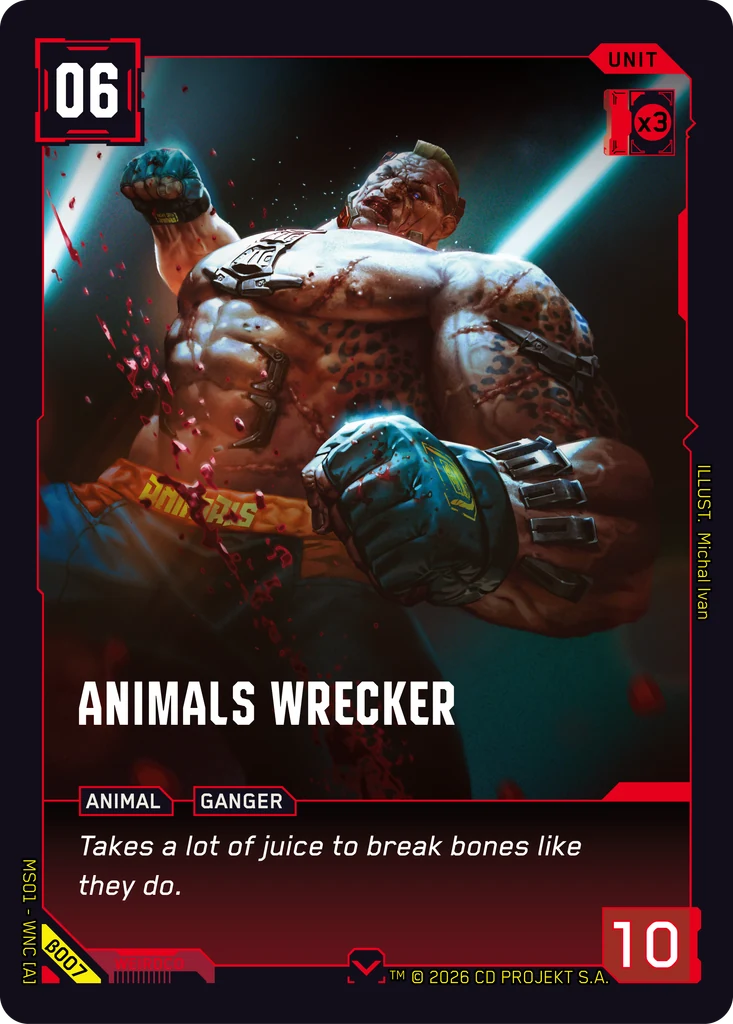 Animals Wrecker — Welcome to Night City — Beta (β007)