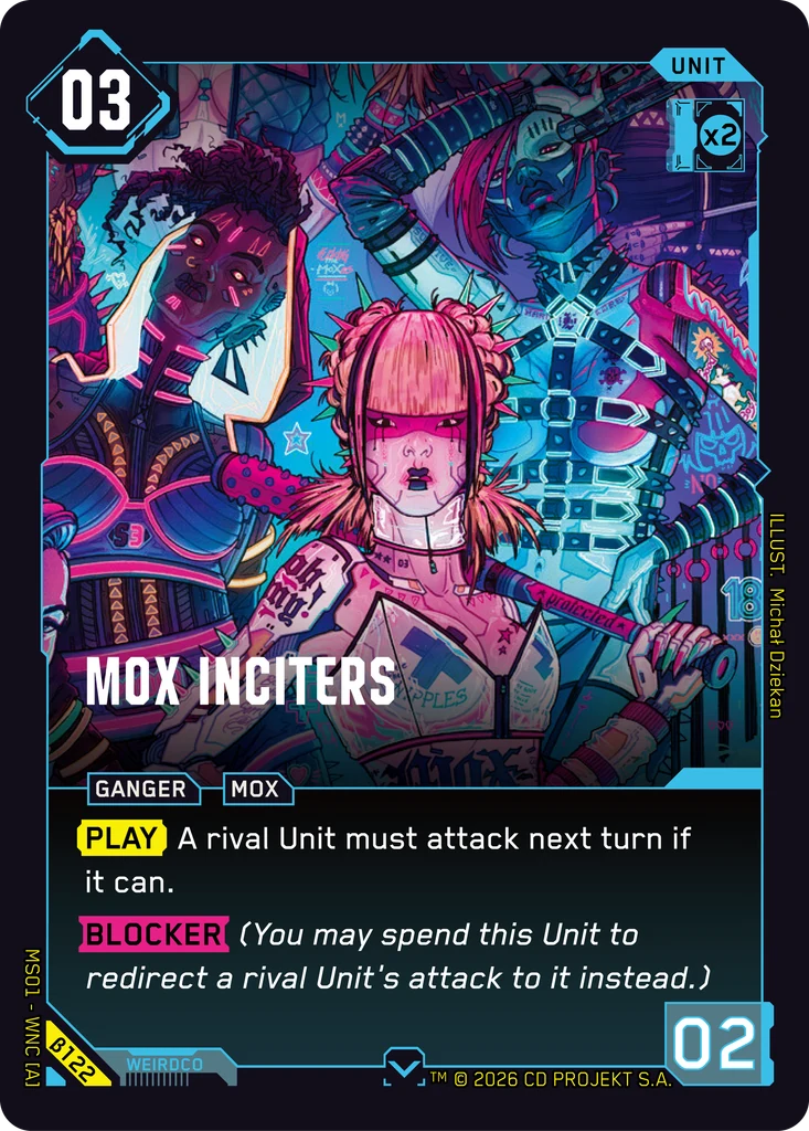 Mox Inciters — Welcome to Night City — Beta (β122)