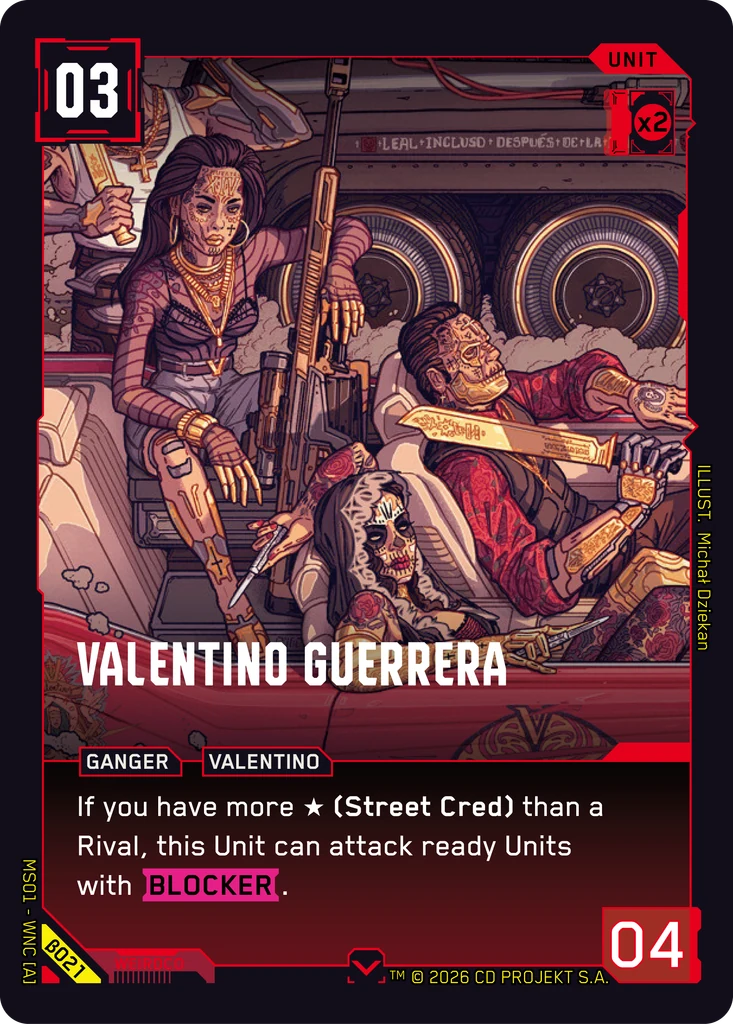 Valentino Guerrera — Welcome to Night City — Beta (β021)
