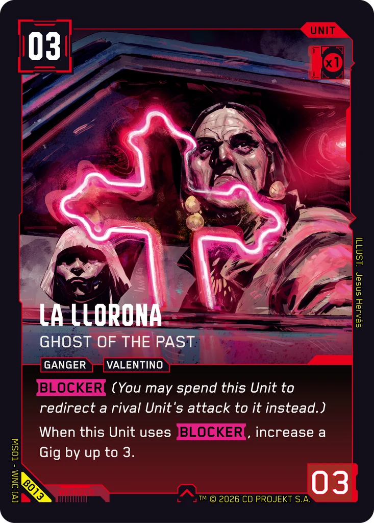 La Llorona — Ghost of the Past — Welcome to Night City — Beta (β013)