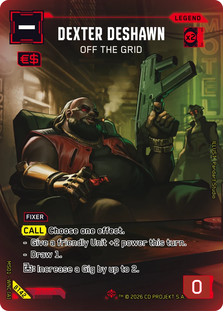 Dexter DeShawn — Off the Grid — Welcome to Night City — Beta (β142)