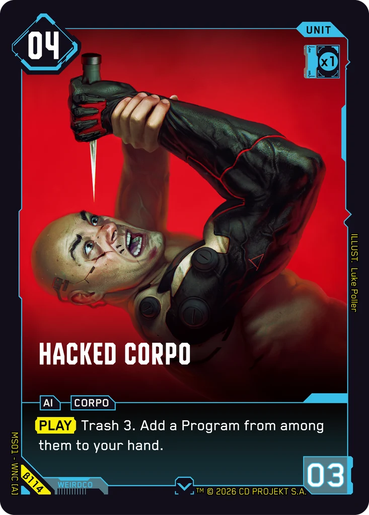 Hacked Corpo — Welcome to Night City — Beta (β114)