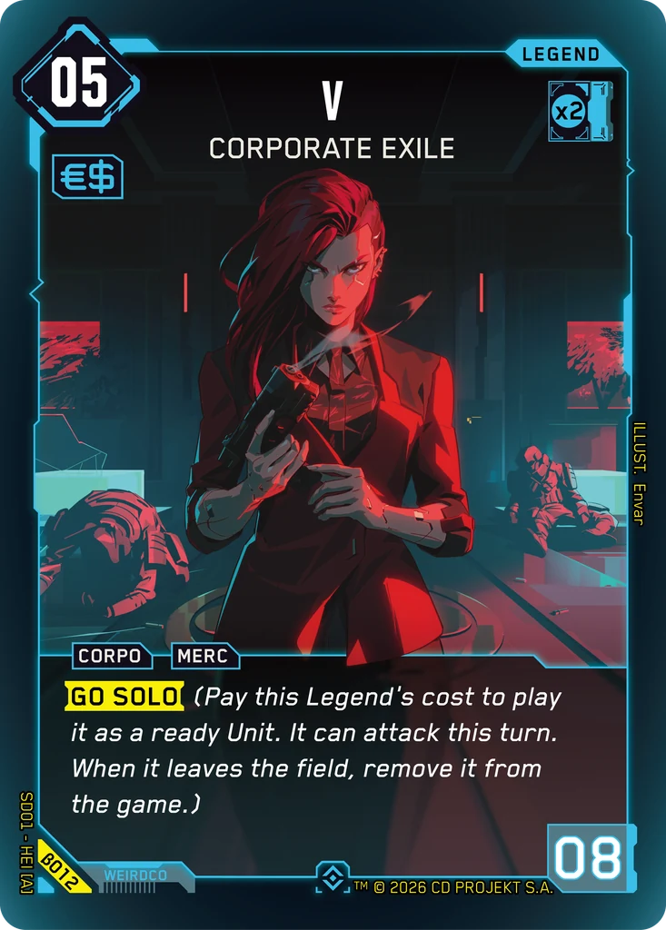 V — Corporate Exile — The Heist — Beta Starter Deck (β012)