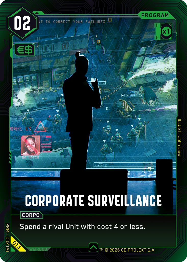 Corporate Surveillance — Arasaka Demo Deck (014)