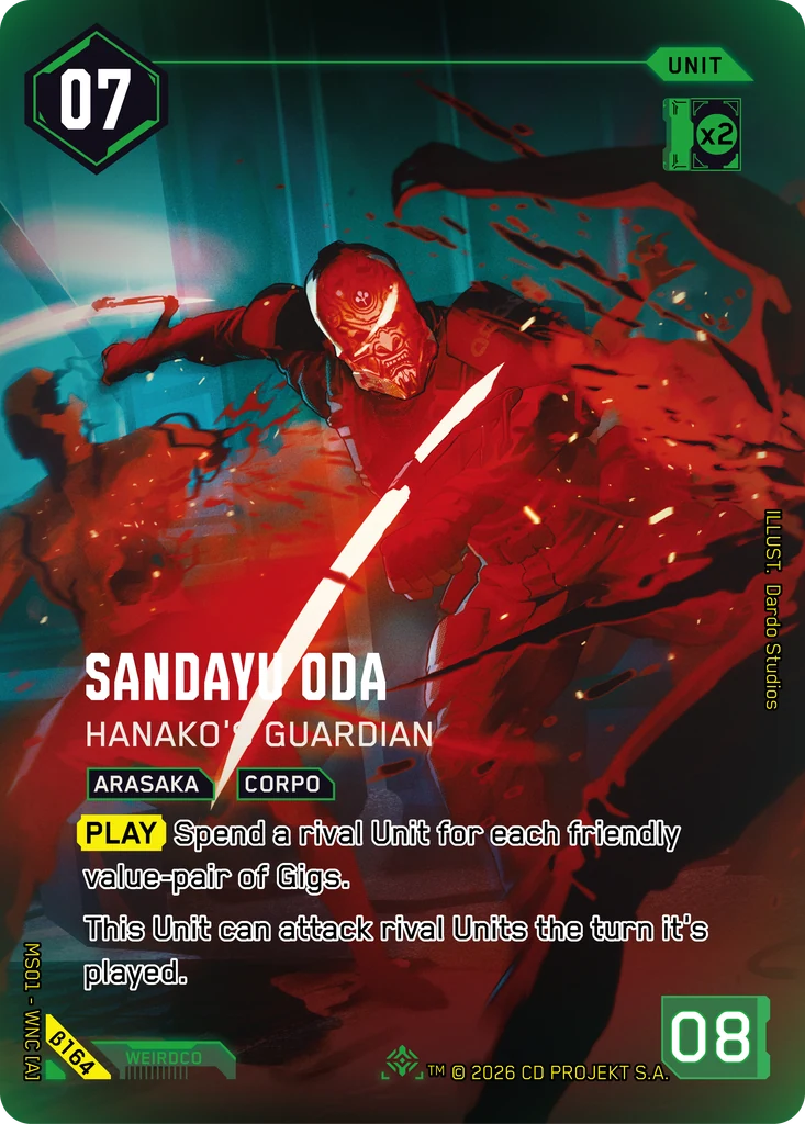 Sandayu Oda — Hanako's Guardian — Welcome to Night City — Beta (β164)