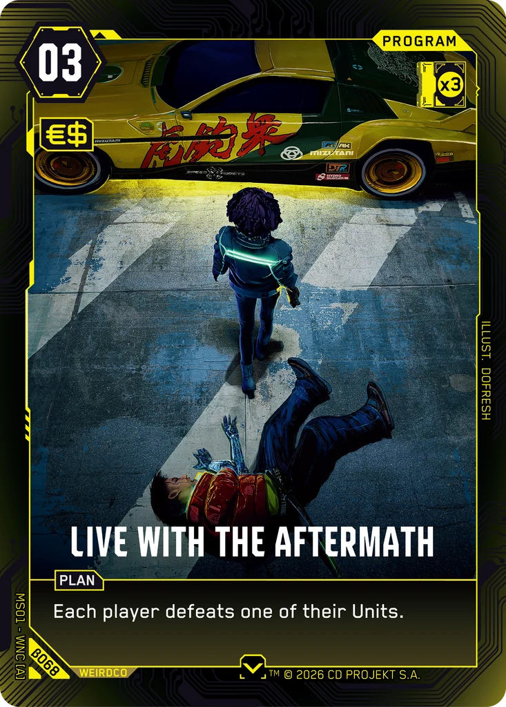 Live with the Aftermath — Welcome to Night City — Beta (β068)