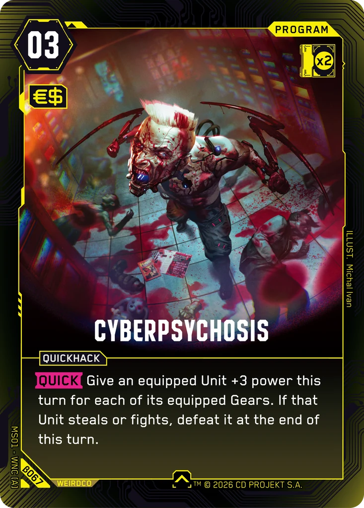 Cyberpsychosis — Welcome to Night City — Beta (β067)