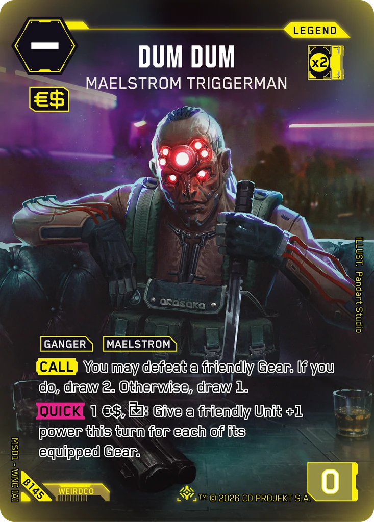 Dum Dum — Maelstrom Triggerman — Welcome to Night City — Beta (β145)