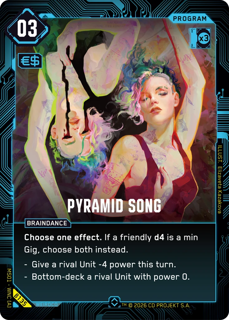 Pyramid Song — Welcome to Night City — Beta (β135)
