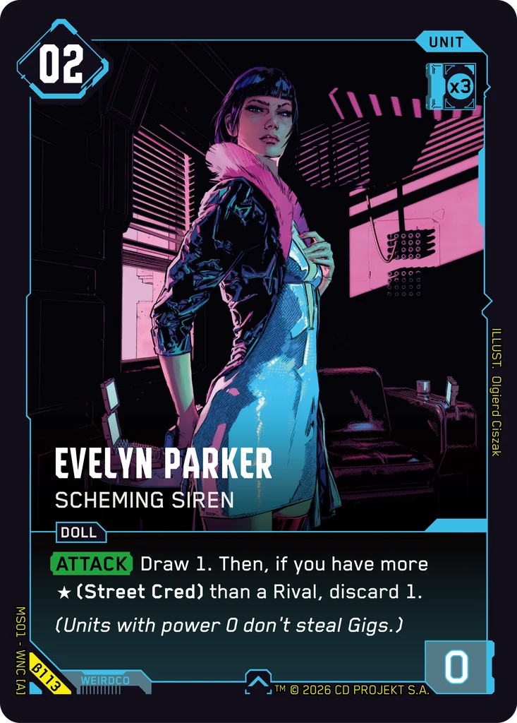 Evelyn Parker — Scheming Siren — Welcome to Night City — Beta (β113)