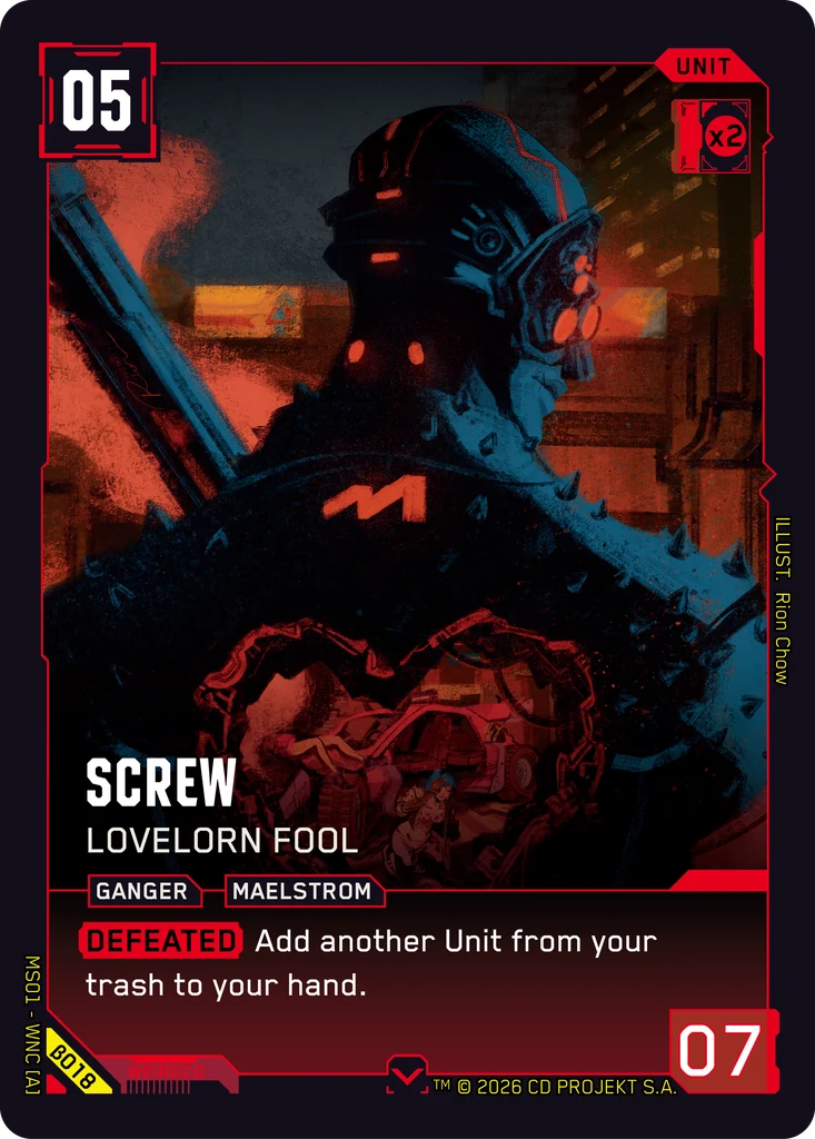 Screw — Lovelorn Fool — Welcome to Night City — Beta (β018)