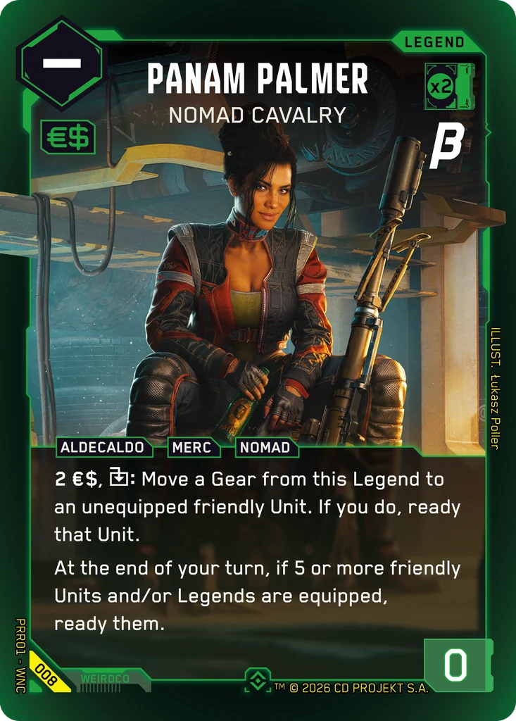 Panam Palmer — Nomad Cavalry — Pre-Release Beta (008)