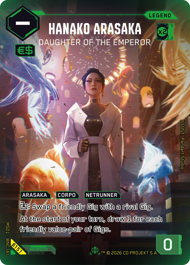Hanako Arasaka — Daughter of the Emperor — Welcome to Night City — Beta (β151)