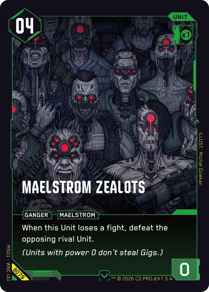 Maelstrom Zealots — Welcome to Night City — Beta (β079)