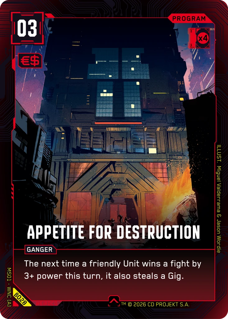 Appetite for Destruction — Welcome to Night City — Beta (β028)