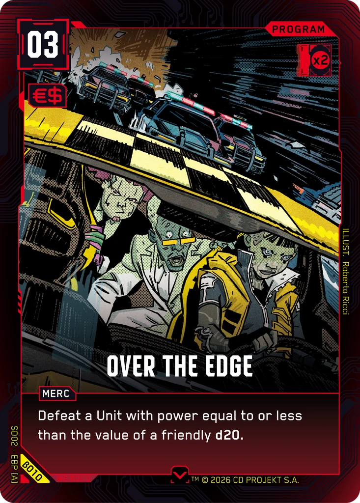 Over the Edge — Embracing Power — Beta Starter Deck (β010)