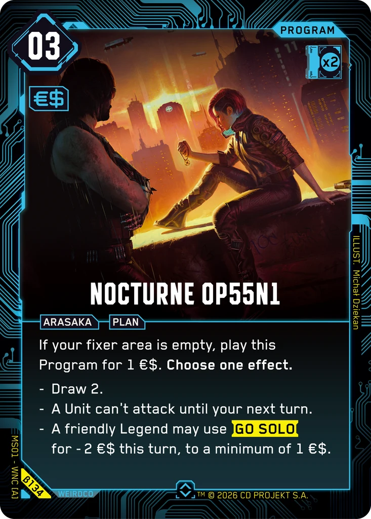 Nocturne OP55 N1 — Welcome to Night City — Beta (β134)